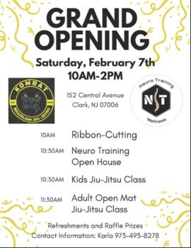 Flyer:  Open House of Kombat Jiu-Jitsu