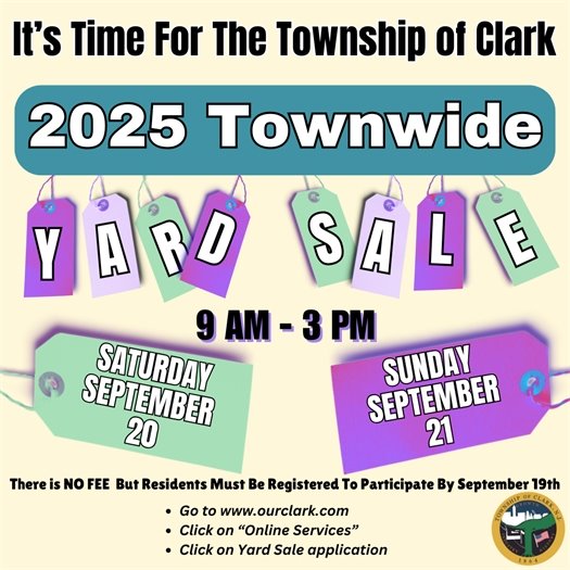 Townwide yard sale 2025
