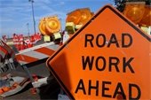 Road work coming