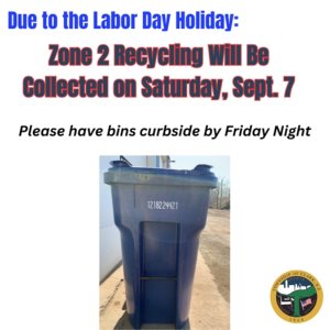 Recycling Date Changed