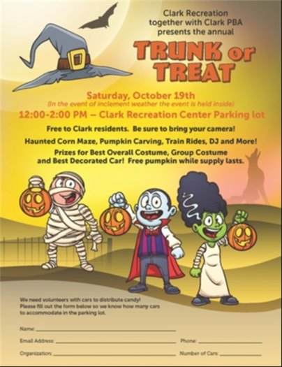 2024 Trunk or Treat Flyer