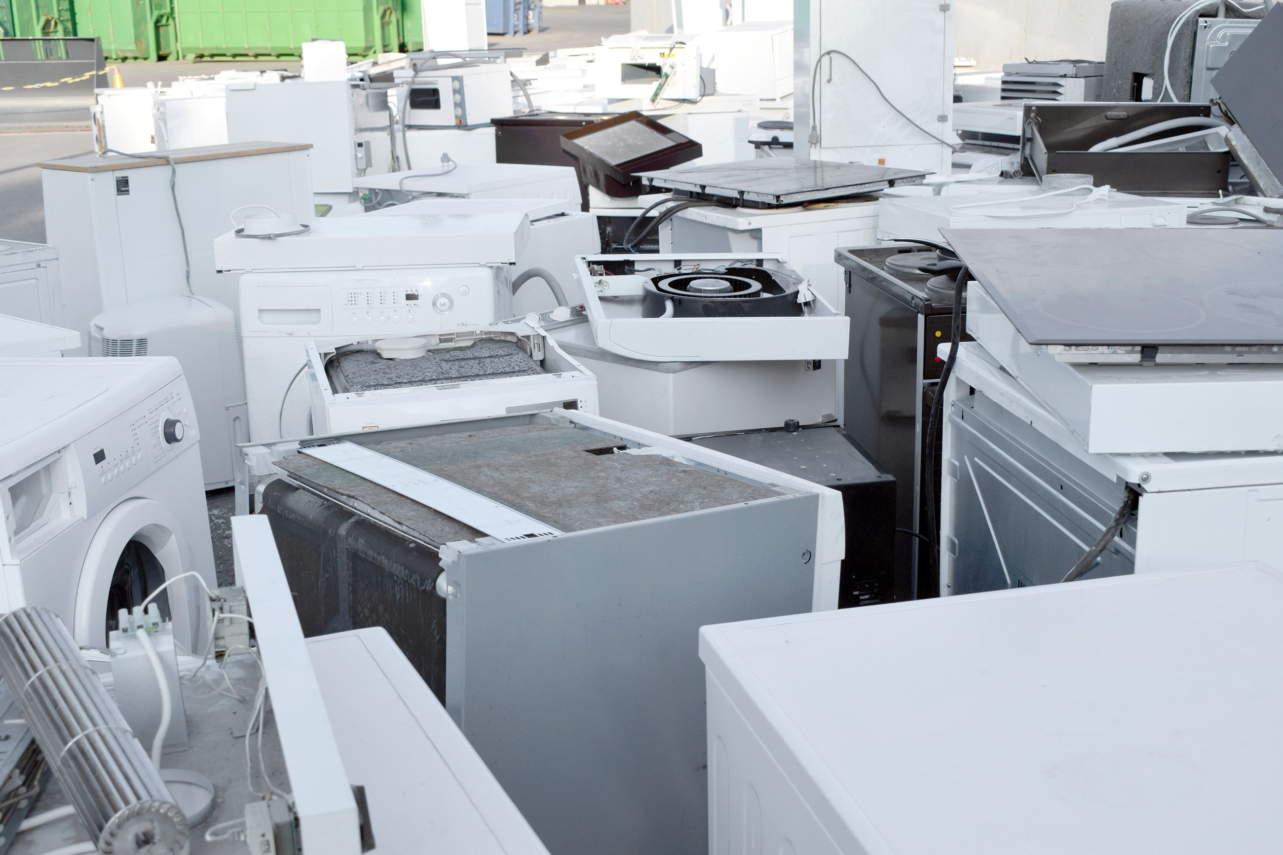 Photo of Discarded Appliances