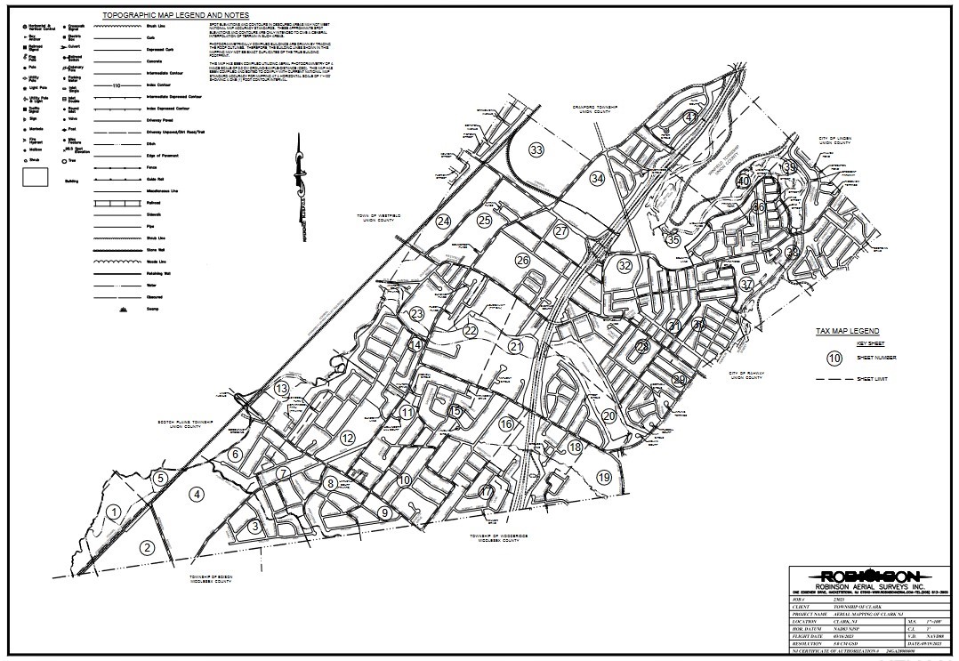 Clark Aerial Key Map (PDF)